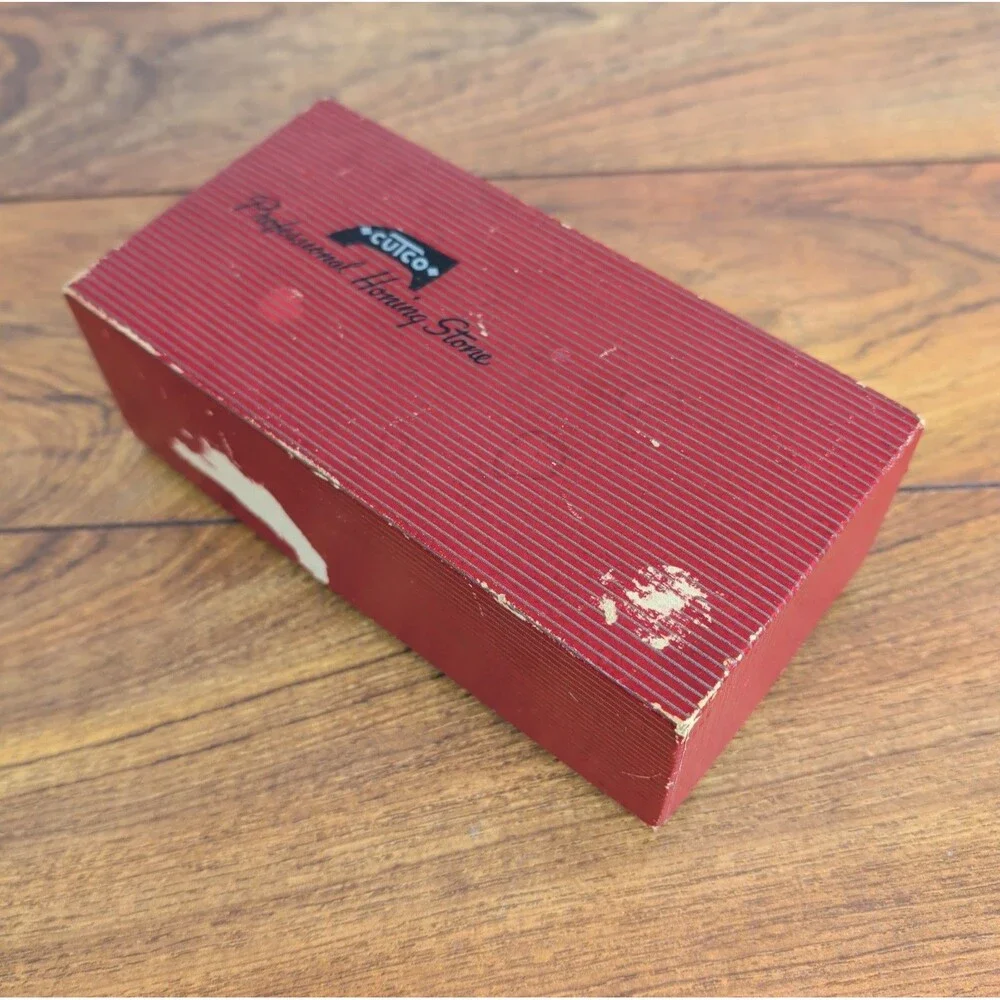 Cutco Knife Sharpener Vintage Hand Held Pull Through Honing Stone Kitchen Tool